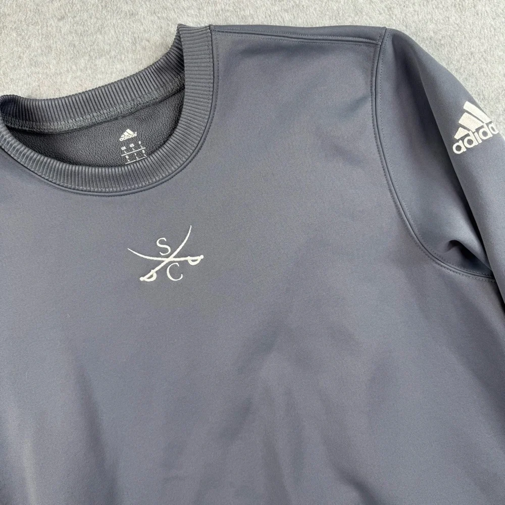 Adidas‎ Climawarm Pullover Crewneck Sweatshirt Embroidery Large
